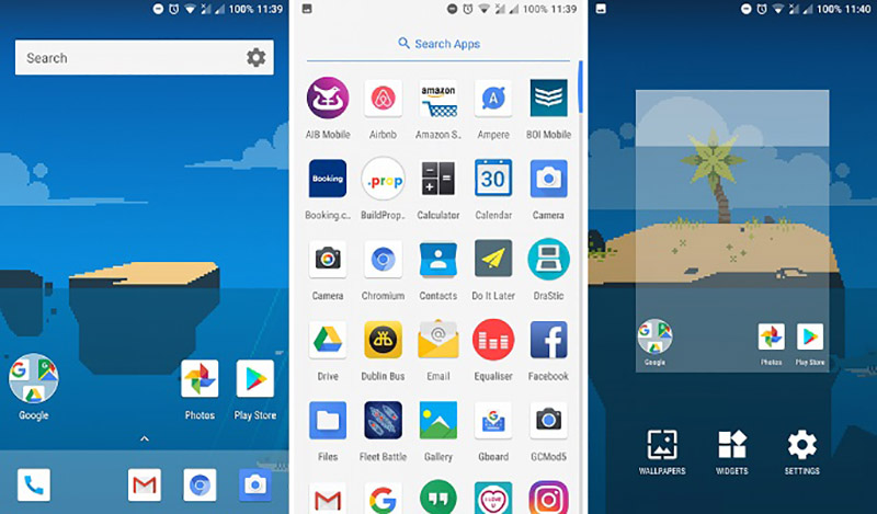 Android One Xiaomi Mi A1 launcher