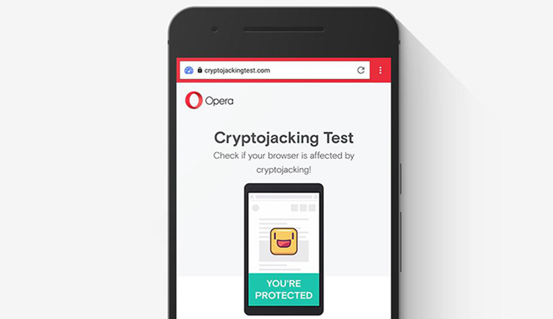 Opera Mini Browser Android iOS bitcoin