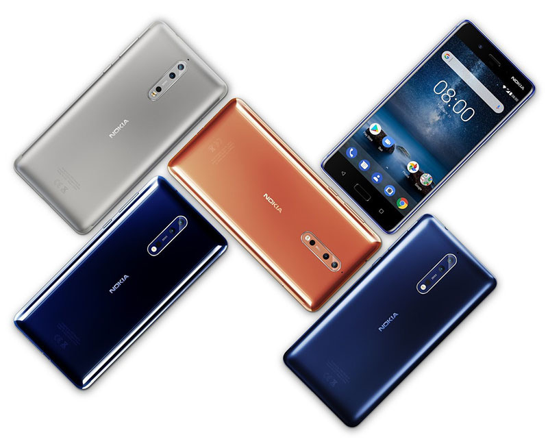 Android Oreo 8.1 Nokia 8 foto