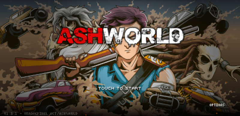 Google Play Store Android jogo AshWorld OrangePixel cópia