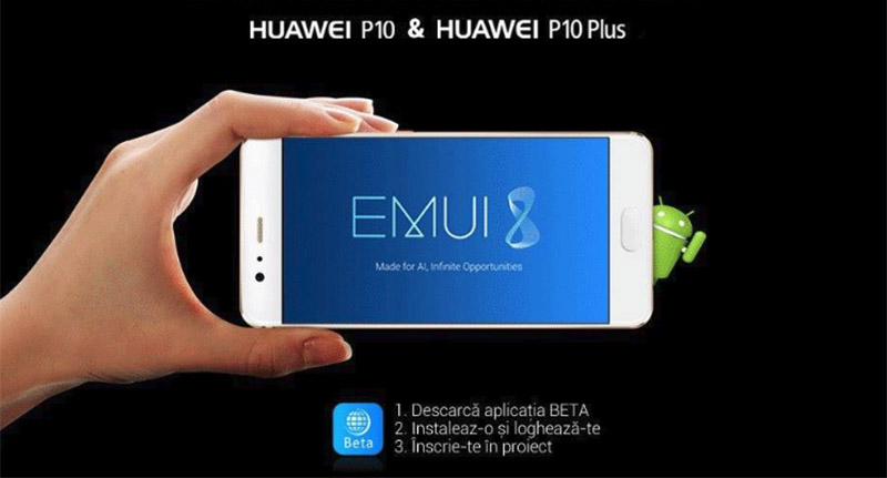 Huawei P10 Plus Android Oreo Beta