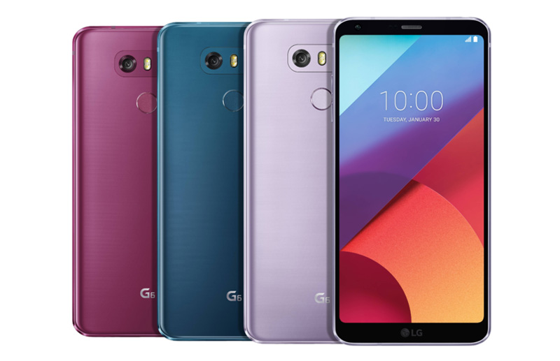 LG G6 LG Q6 Android Oreo smartphone
