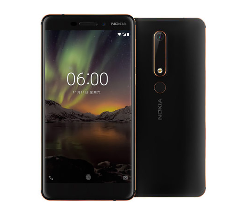 Nokia 6 2018 smartphone Android 1