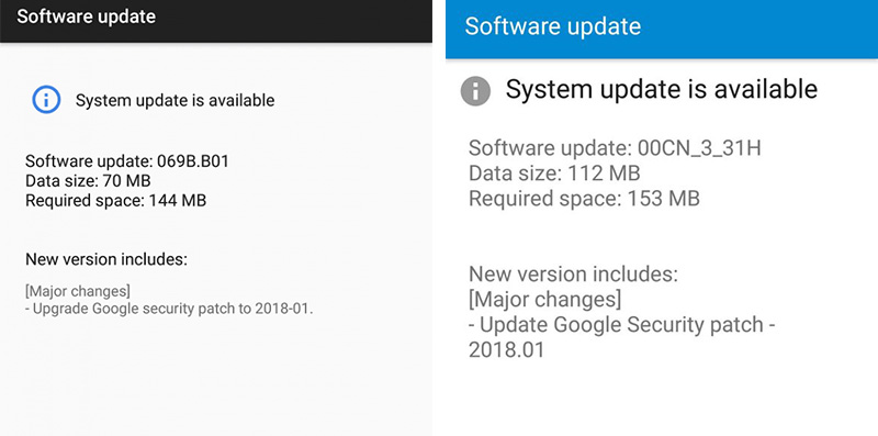 Nokia 6 Nokia 7 Android atualização