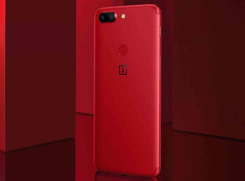 OnePlus 5T Vermelho Lava