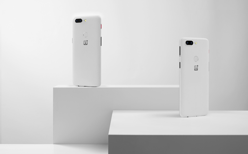 OnePlus 5T Android Oreo Sandstone