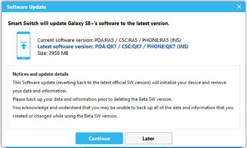 Samsung Galaxy S8 Samsung Galaxy S8 Plus Android Oreo Android Nougat