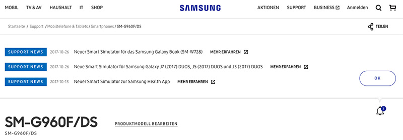 Samsung Galaxy S9