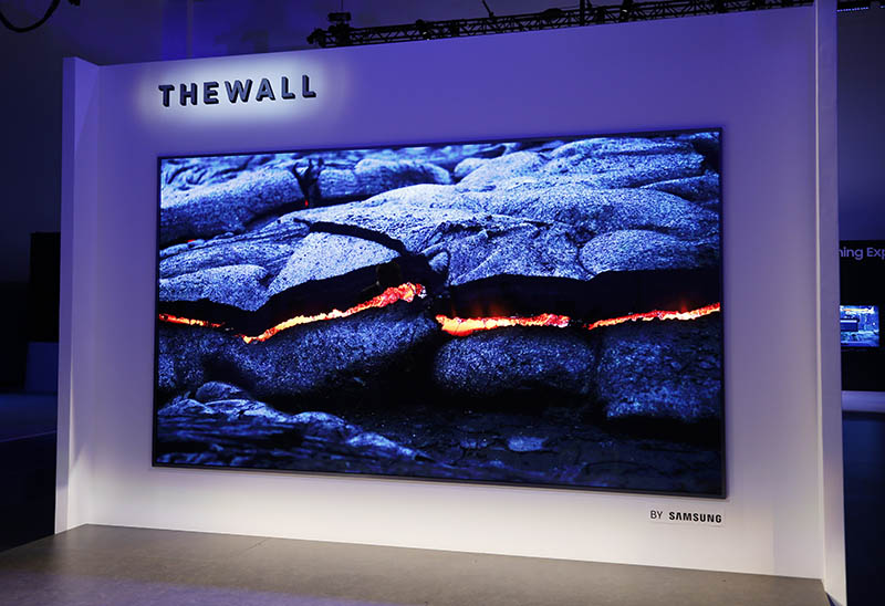 Samsung The Wall TV Micro 1 LED 146 polegadas televisão modular QLED