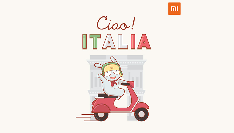 Xiaomi Ciao Italia Android smartphone Europa oficial