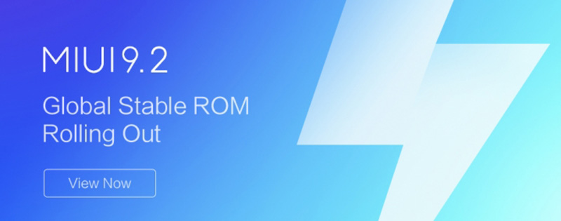 Serviços Google Xiaomi MIUI 9.2 Global estável ROM