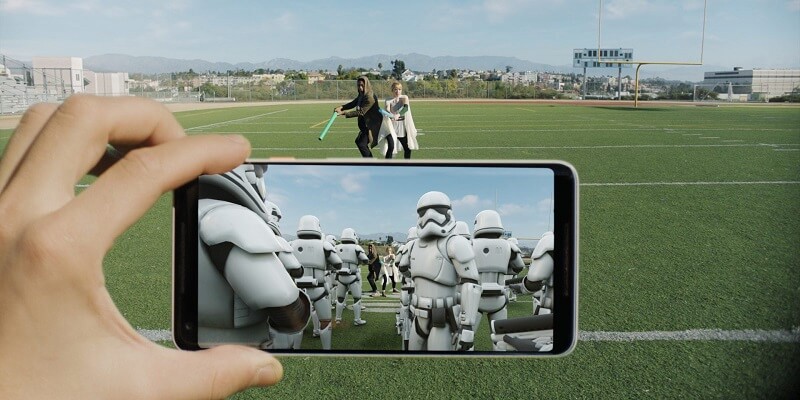 Realidade Aumentada Google Android iOS