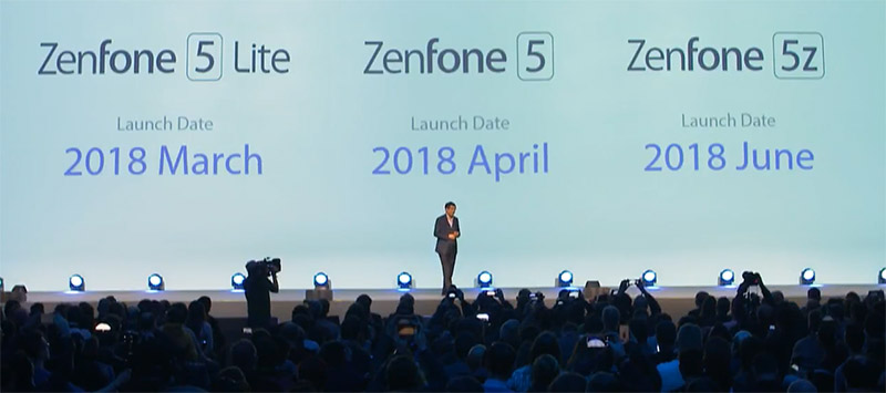 ASUS ZenFone 5Z ASUS ZenFone 5 Lite MWC