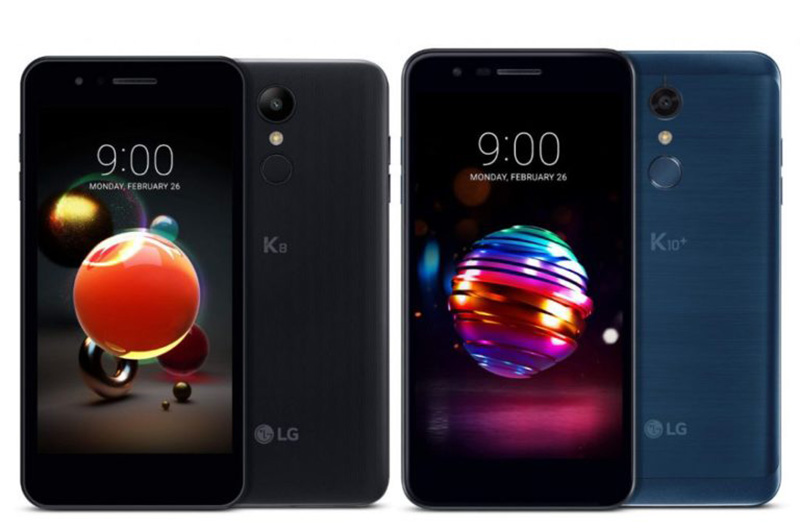 LG K8 LG K10 MWC Android smartphone