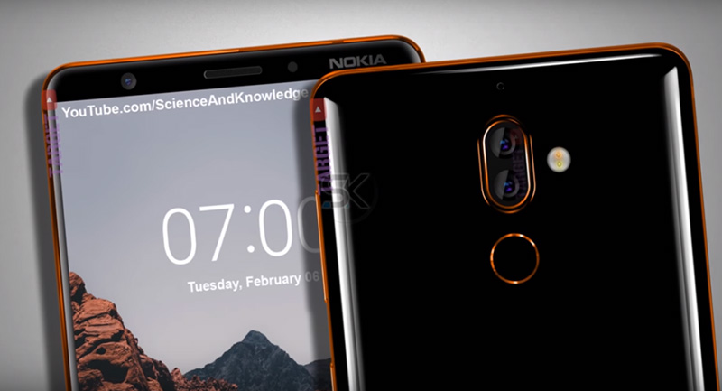 Nokia 7 Plus Android Oreo MWC