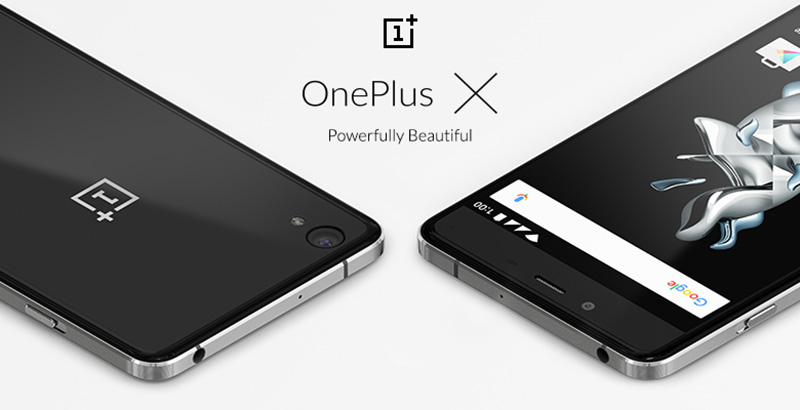 OnePlus X smartphone Android