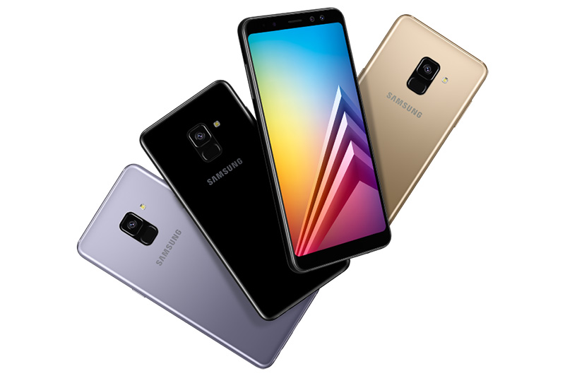 Samsung Galaxy A6 e A6+ Samsung Galaxy A8 2018 smartphone Android