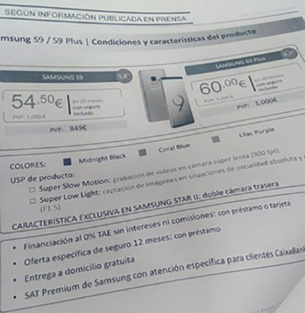 Samsung Galaxy S9 Android Preço