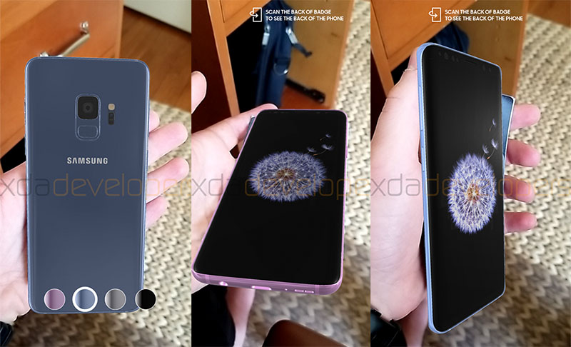 Samsung Galaxy S9 MWC AR