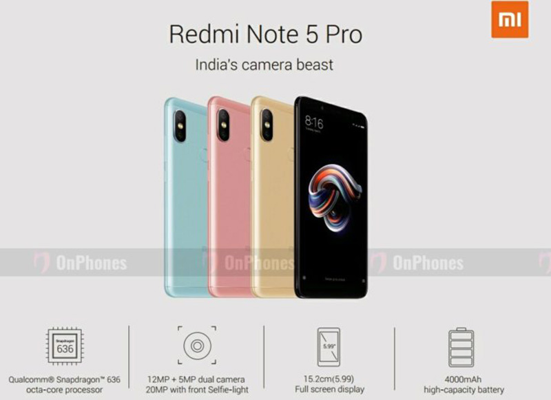 Xiaomi Redmi Note 5