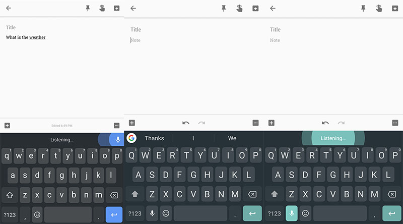 Google Gboard Android Oreo Beta
