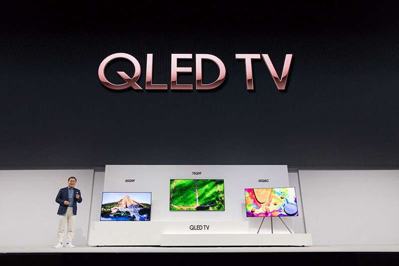 TV's QLED TV Smart TV's Jonghee Han, President of Visual Display Business Samsung Electronics The Wall microLED TV QLED Samsung