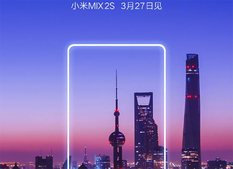 Xiaomi Mi MIX 2S Android Oreo