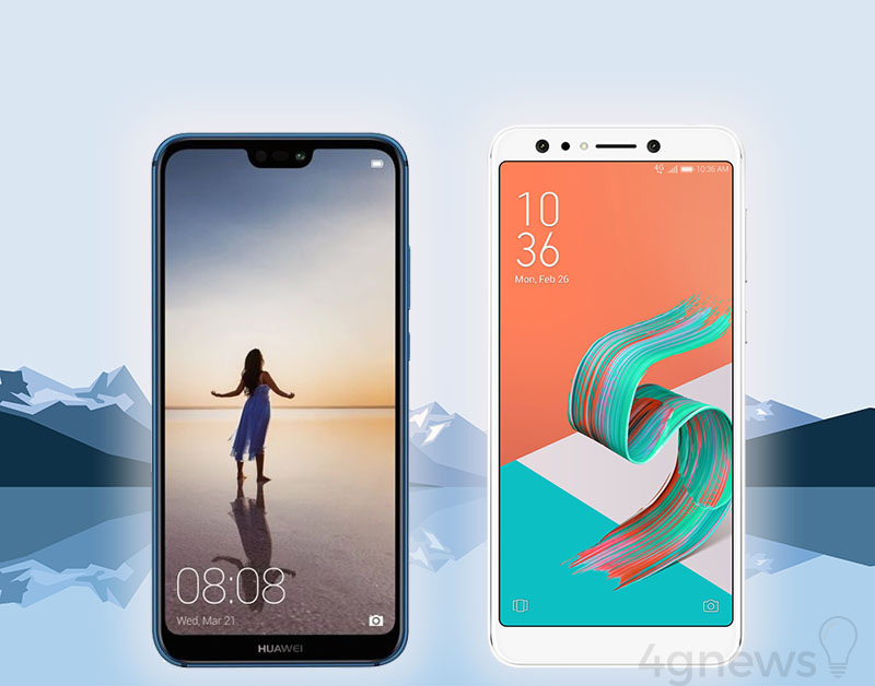 Asus zenfone 4 vs huawei p20 lite