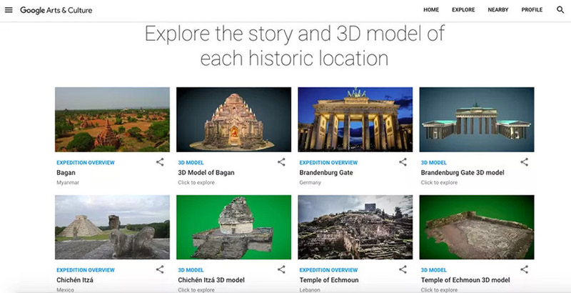Google CyArk Realidade Virtual