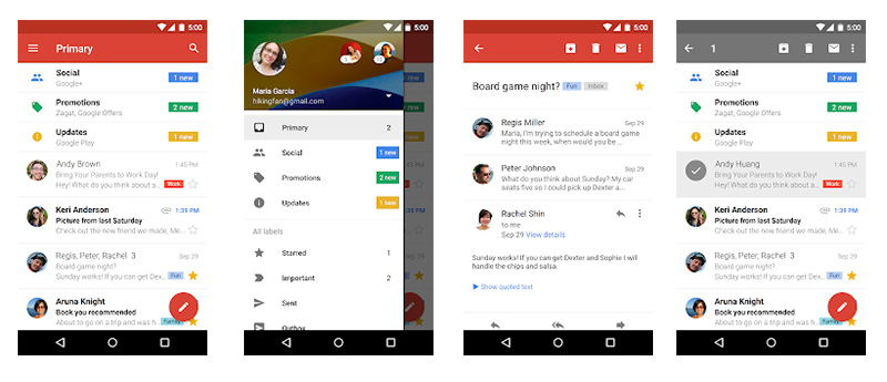 Gmail Google Android Oreo Snooze