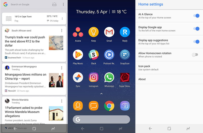 Google Pixel Launcher Android antigo