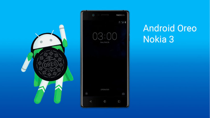 Nokia 3 Android Oreo atualização