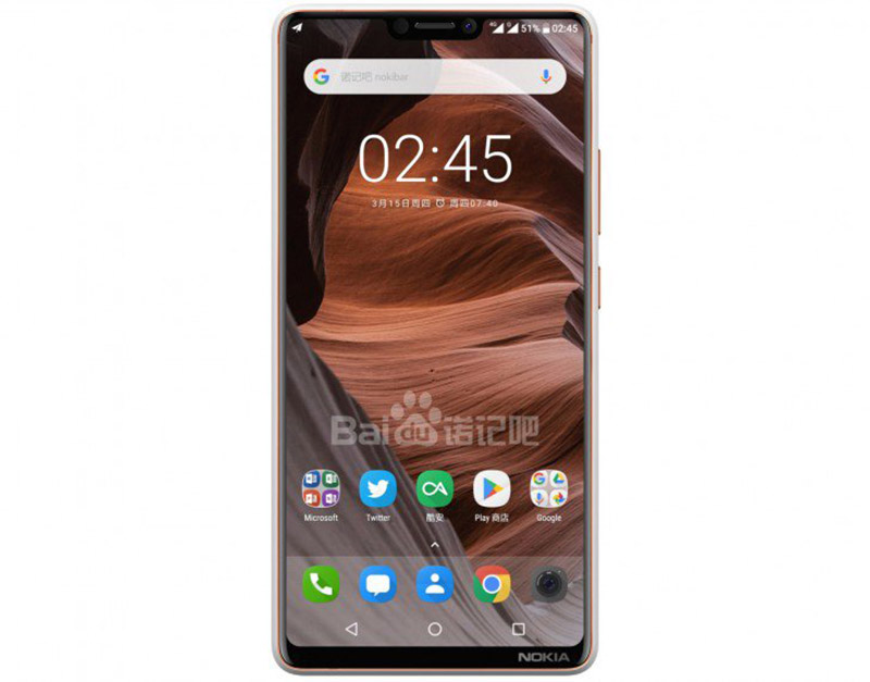 Nokia 6X Android Oreo Apple iPhone X Android Oreo Apple iPhone X Nokia X6
