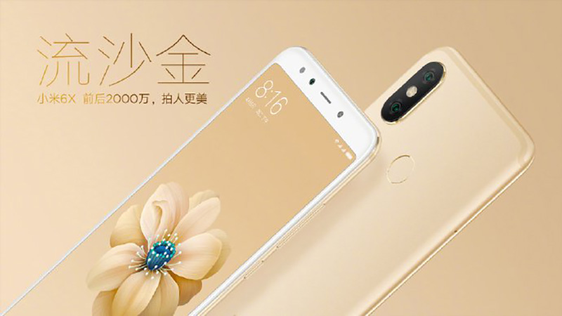 Xiaomi Mi A2 Xiaomi Mi 6X Android Oreo MIUI