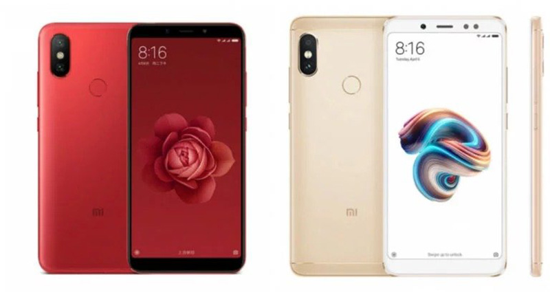 Xiaomi Mi 6X vs Xiaomi Redmi Note 5 Pro