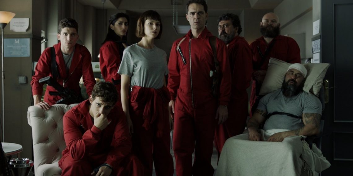 La Casa de Papel Netflix Parte 2 Bella Ciao