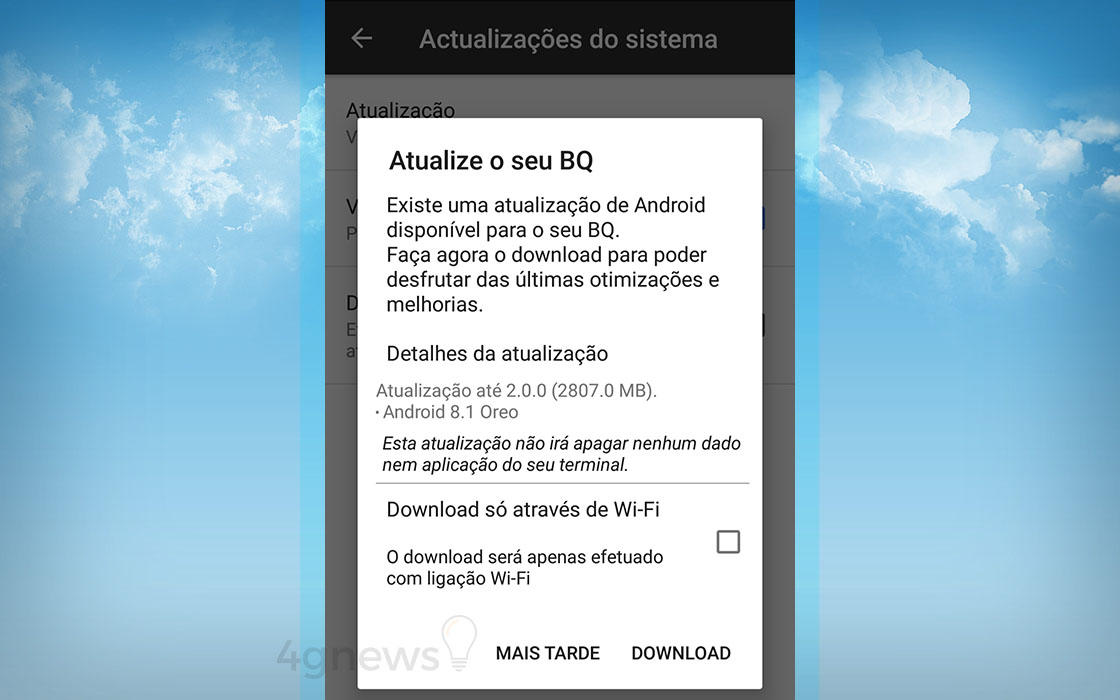 Android Oreo BQ Aquaris X