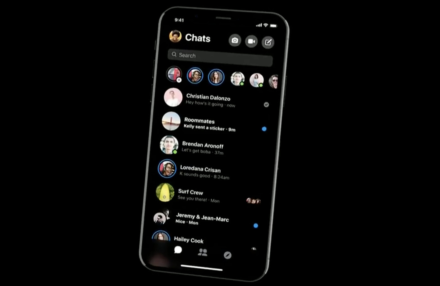 Facebook Messenger WhatsApp Instagram
