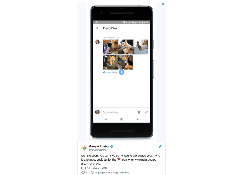 Google Fotos Android iOS favoritos