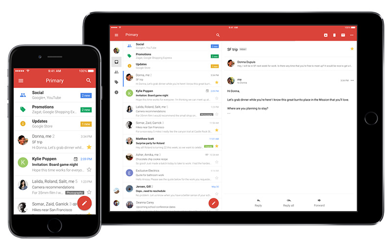 Google IO 2018 Gmail iOS