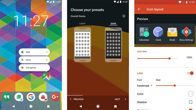 Google Now Launcher Android Nova Launcher Google Play Store