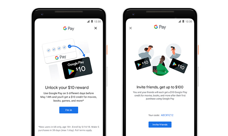 Google Pay Android iOS Apple