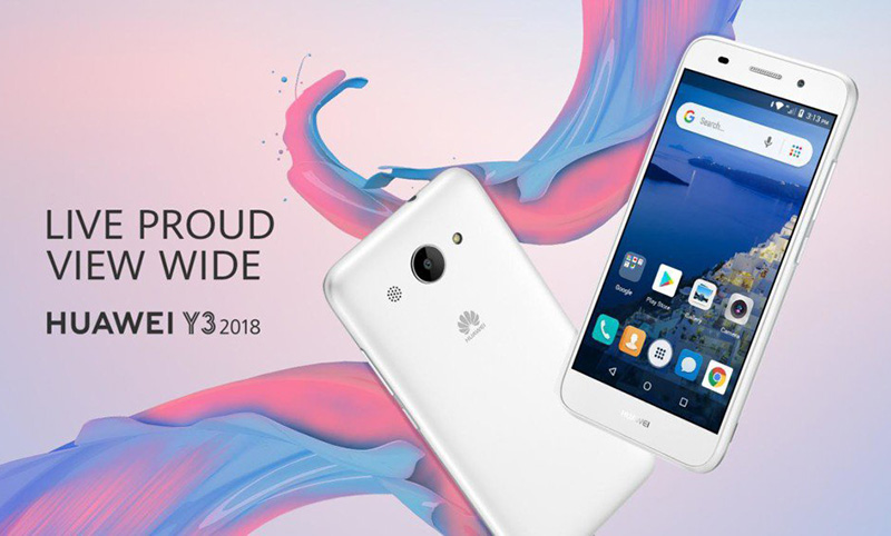 Samsung Google Huawei Y3 2018 Android Go capa