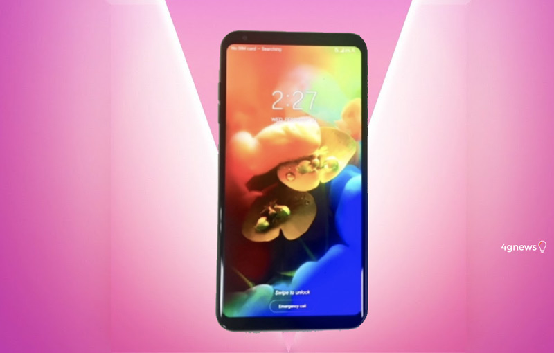Android. Surge a primeira imagem do próximo LG V35 ThinQ