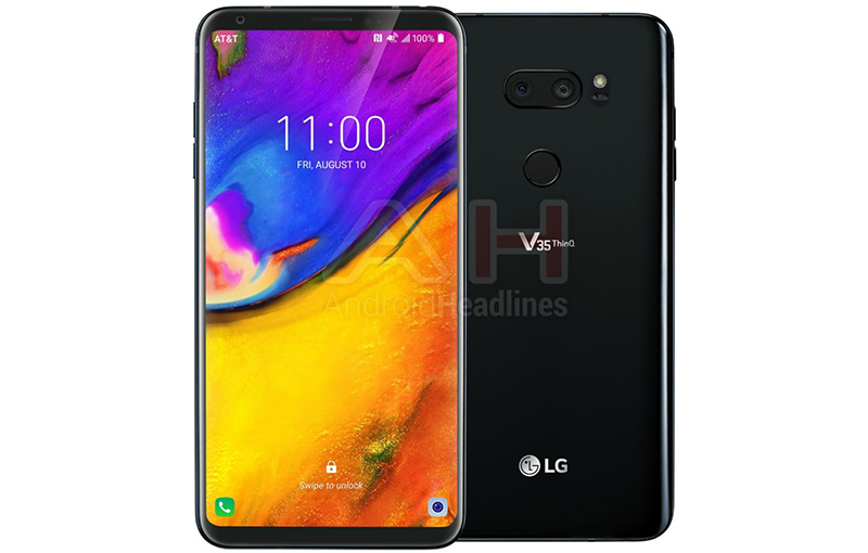 LG V35 ThinQ Android Oreo 1