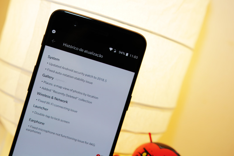 OnePlus 5 OnePlus 5T Android OxygenOS 5.1.2