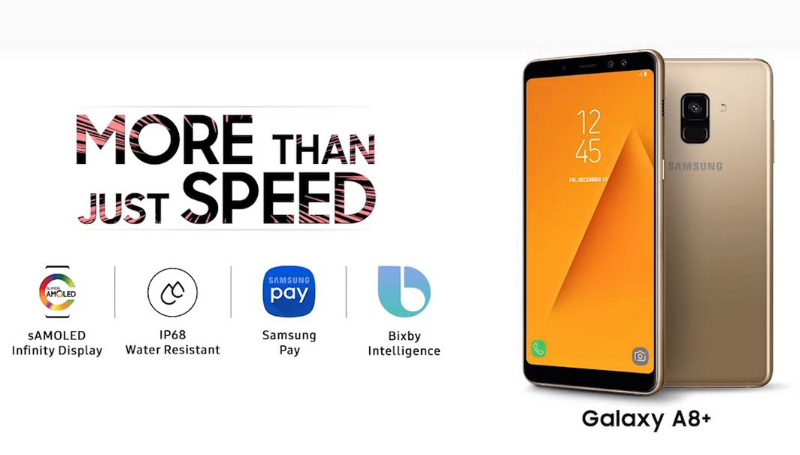 Samsung Galaxy A8 OnePlus 6