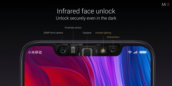 Xiaomi Mi 8 MIUI 10 Xiaomi Mi Band 3
