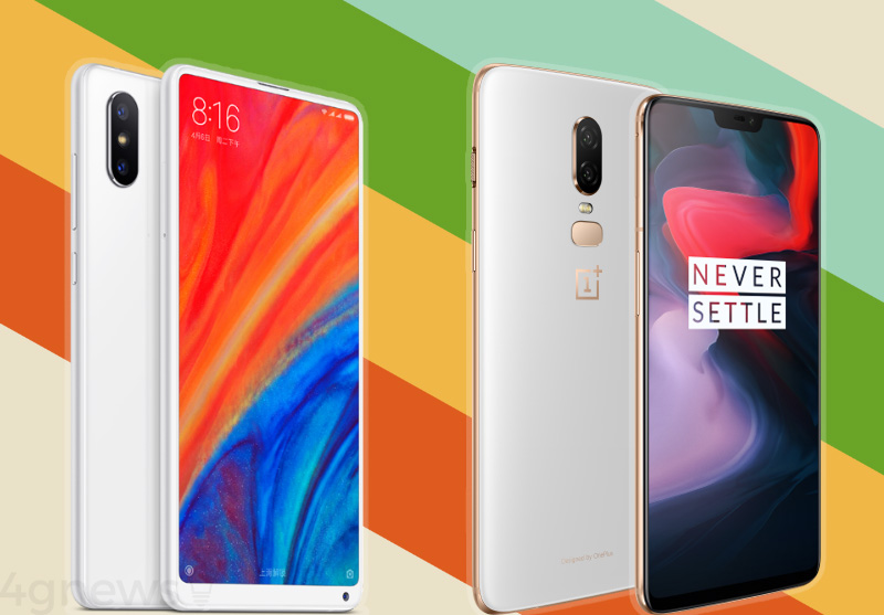 Xiaomi Mi MIX 2S OnePlus 6 Android