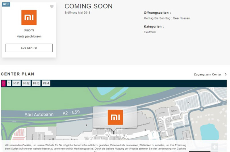 Xiaomi Viena Áustria Mi Store